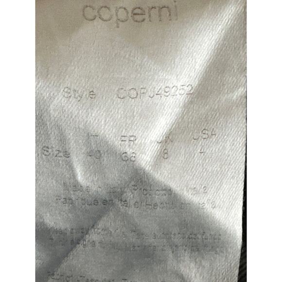 Coperni Cargo Skirt Medium Wash Denim Button Flap Pockets Mini A-Line Blue 4 - Picture 8 of 13